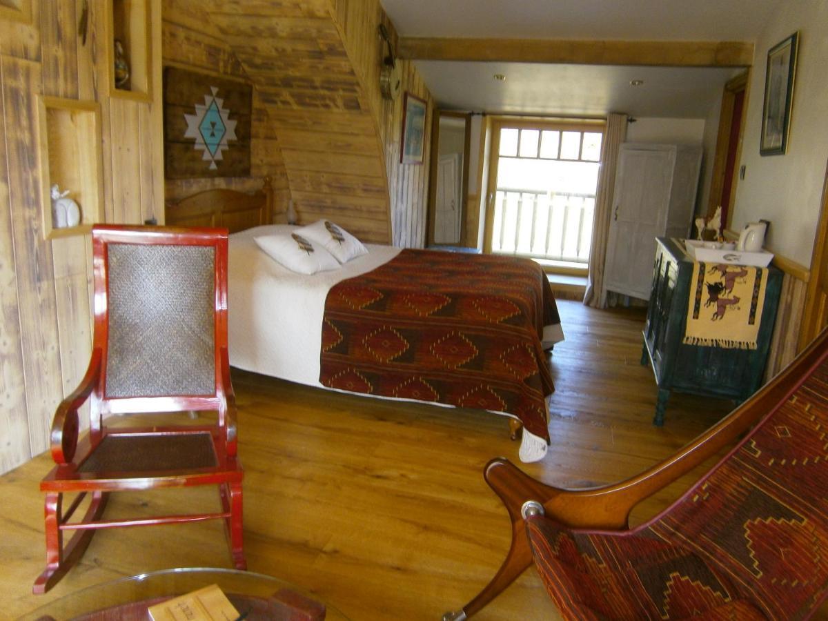 chambre d'hôte atypique West little ranch chambre amérindienne Guiscriff Exterior foto